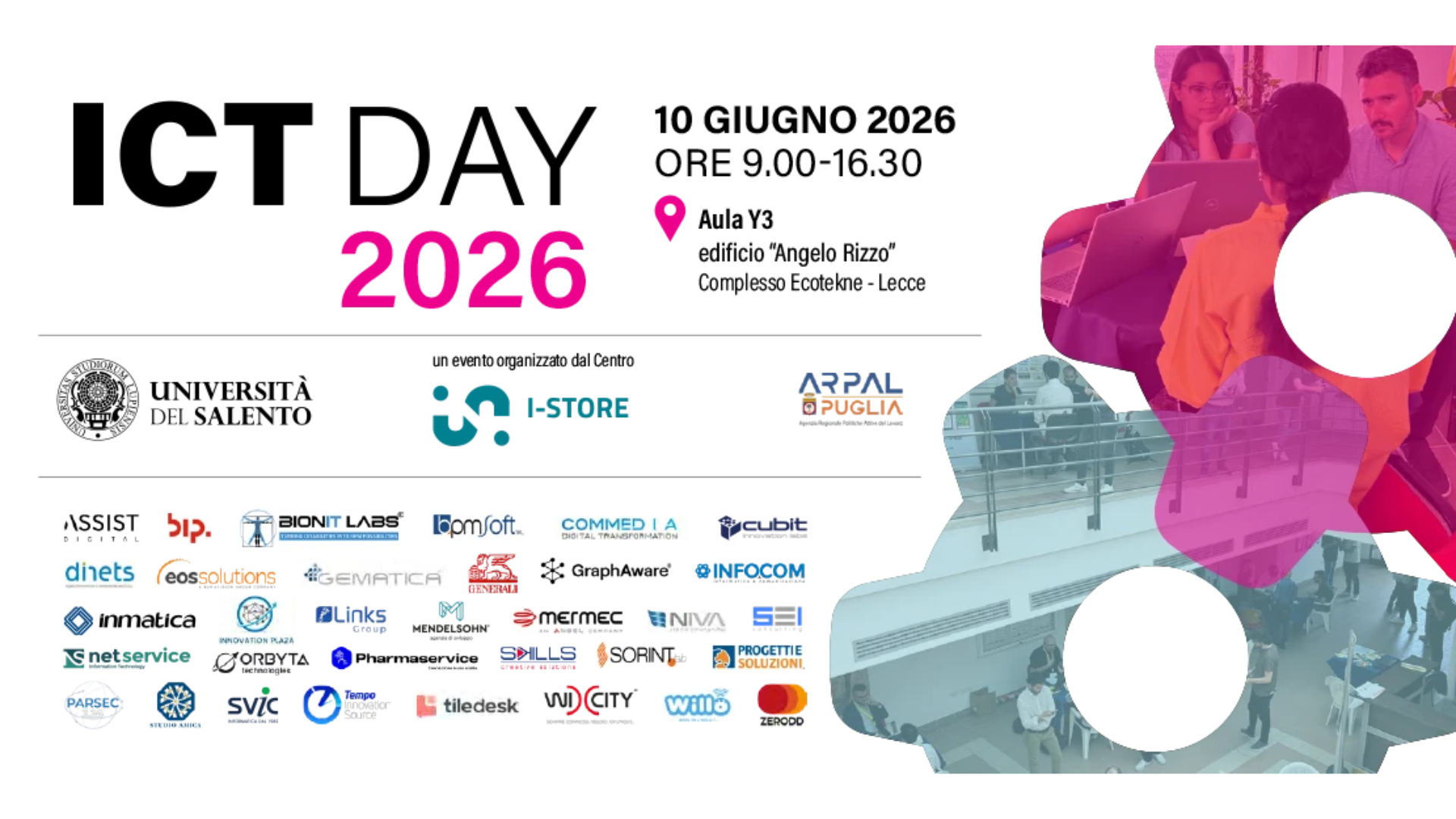 TORNA ICT DAY A LECCE: IL 10 GIUGNO 2026 COLLOQUI CON 32 AZIENDE